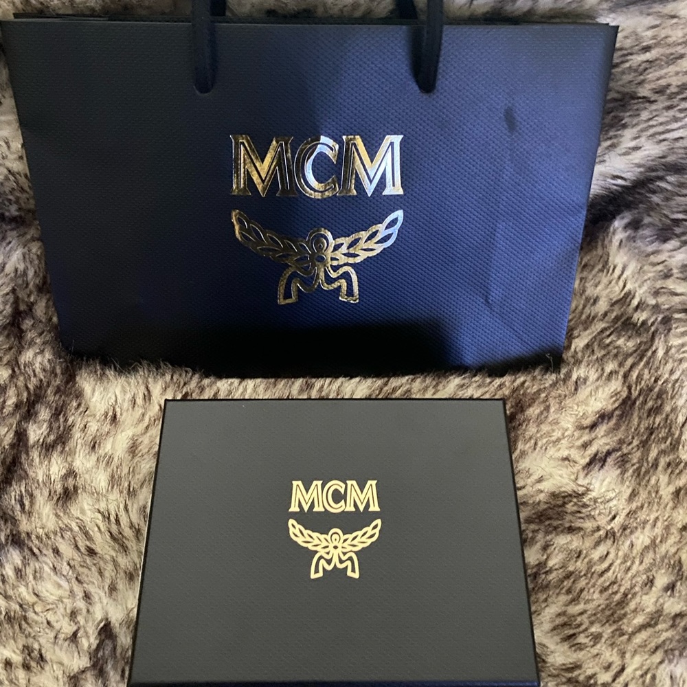 MCM retail shopping bag and box ONLY